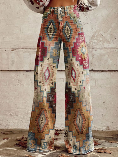 Boho-Muster | Vintage Schlaghosen