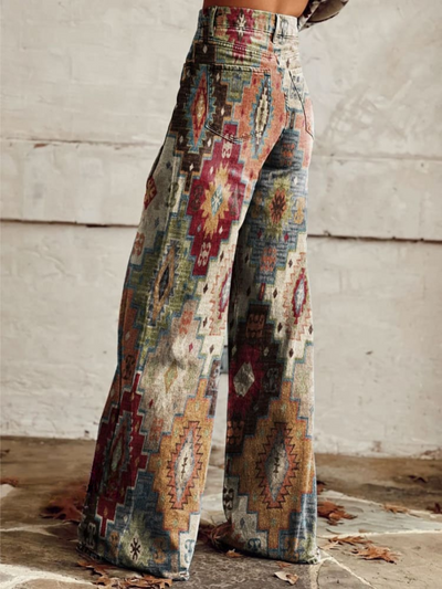 Boho-Muster | Vintage Schlaghosen