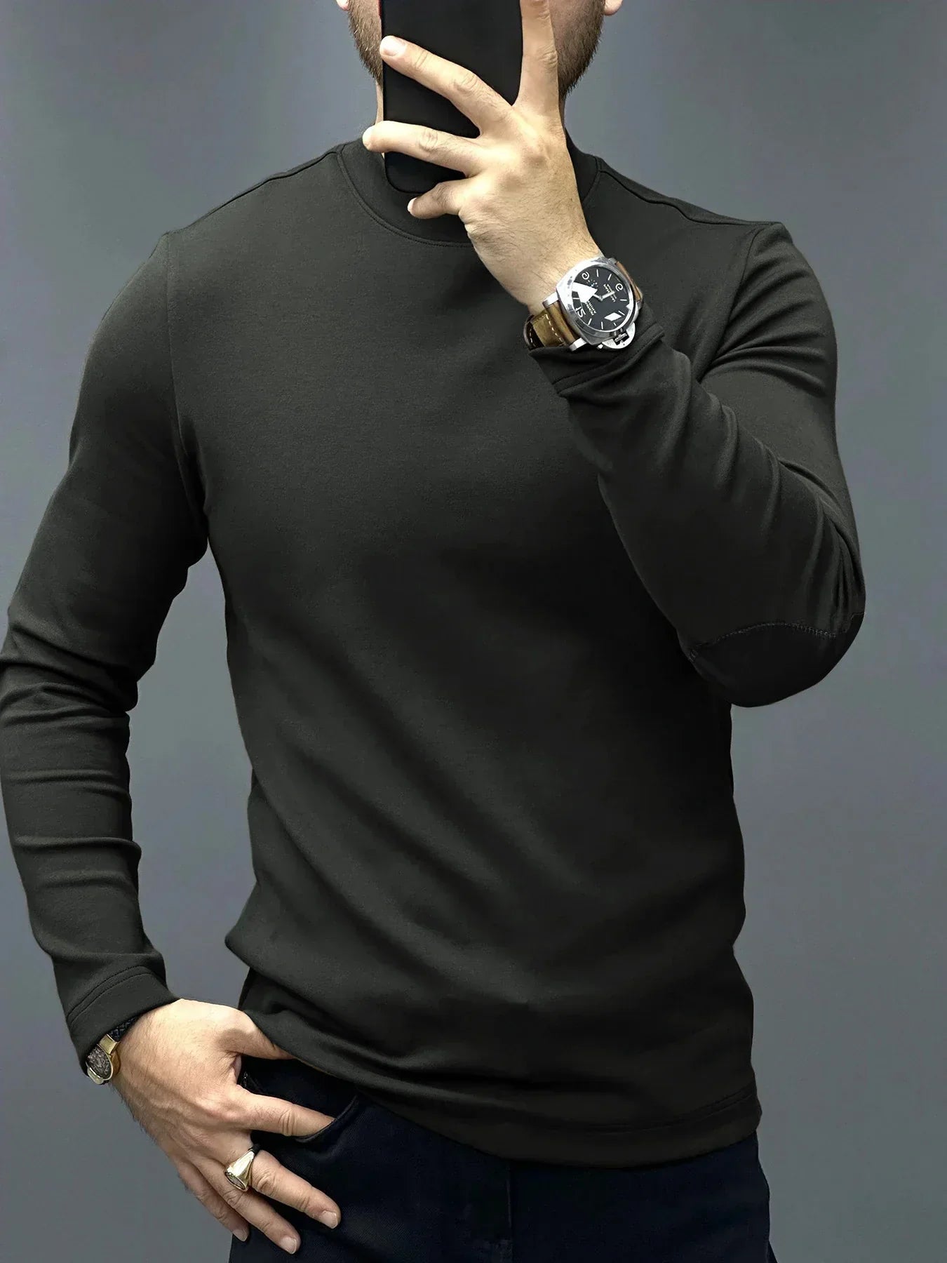 MANUEL™ - HERREN LANGARM-PULLOVER
