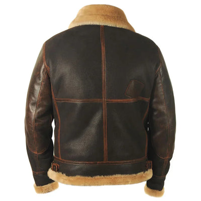 ANDREI I FLEECE-GEFÜTTERTE LEDERJACKE