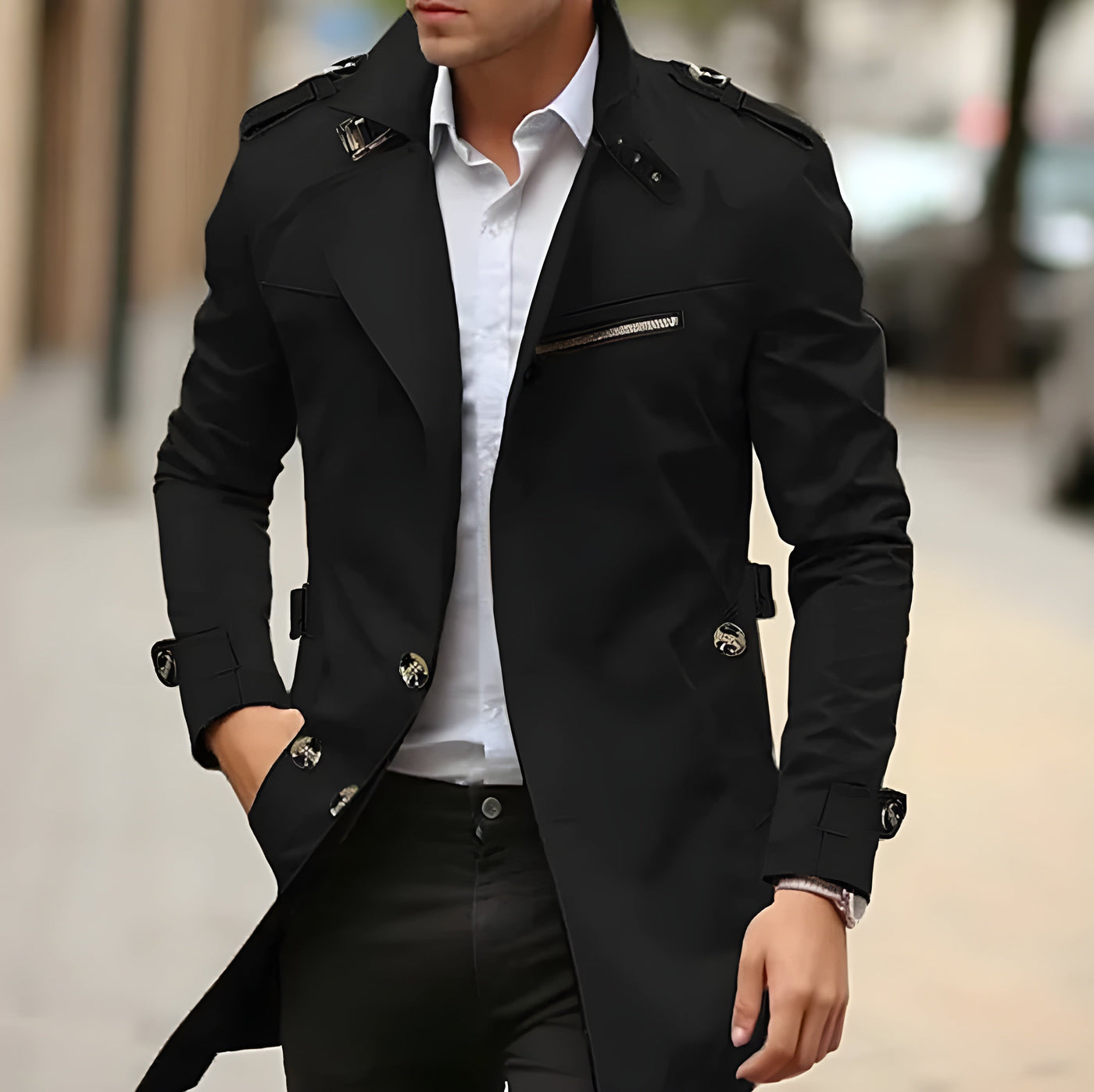 Philip™ - Mantel für Herren - Elegant und perfekt für jeden Anlass