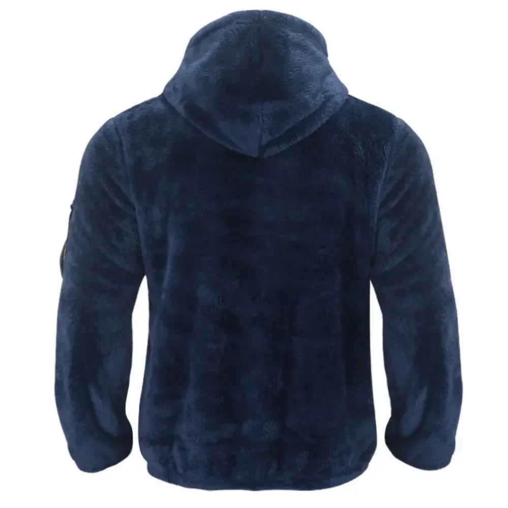 Markus™-Bequeme Herren-Fleecejacke