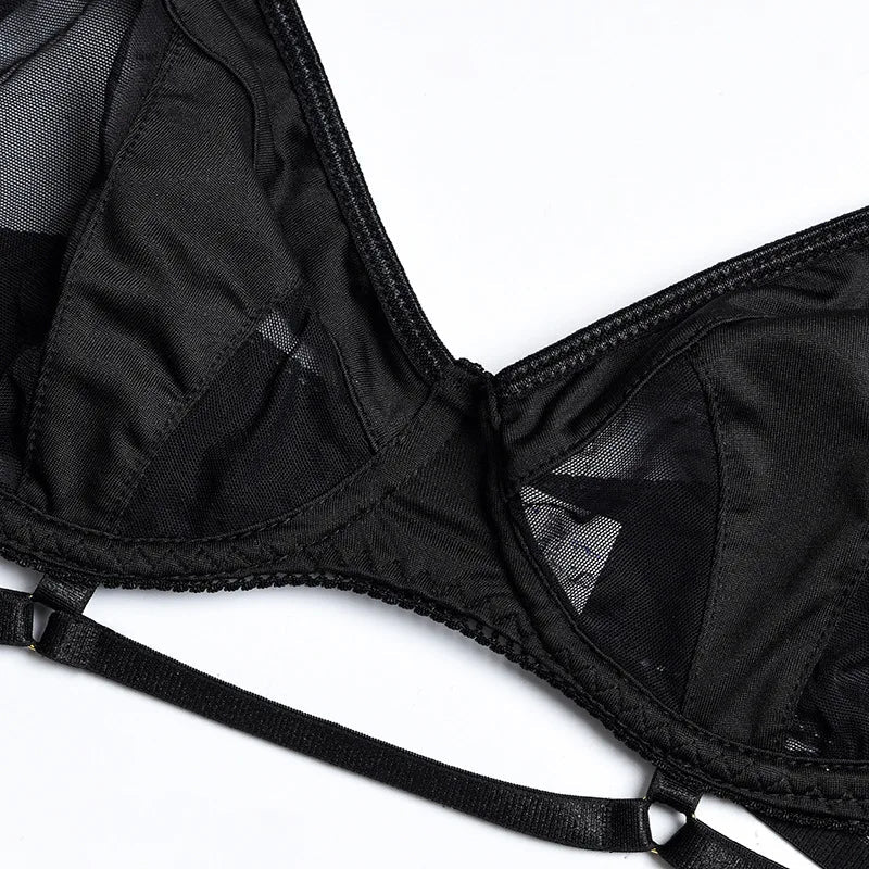 Adriana | 3-teiliges französisches Lingerie-Set