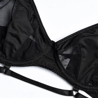 Adriana | 3-teiliges französisches Lingerie-Set