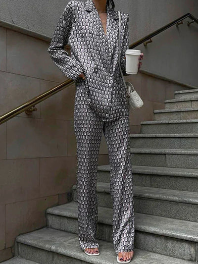 Louise™ -Satin Suit Set