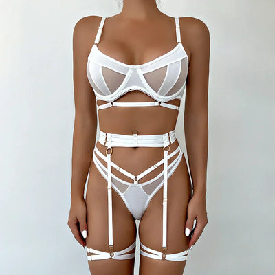 Adriana | 3-teiliges französisches Lingerie-Set